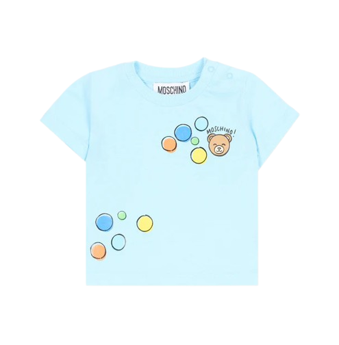 T-shirt per neonato M5M047 LAA03 40304 MOSCHINO 