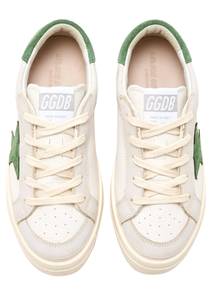 MAY WITH DOUBLE QUARTER AND TOE NAPPA AND LEATHER UPPER SUEDE STAR AND HEEL GYF00495 F007441 10613 10613 GOLDEN GOOSE 