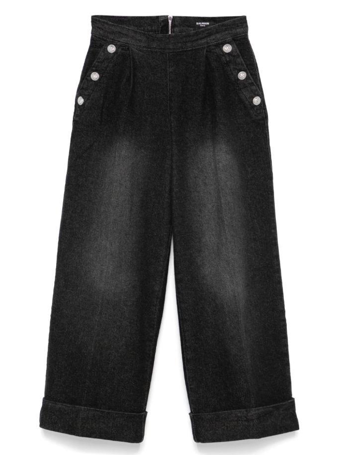 Jeans a gamba ampia