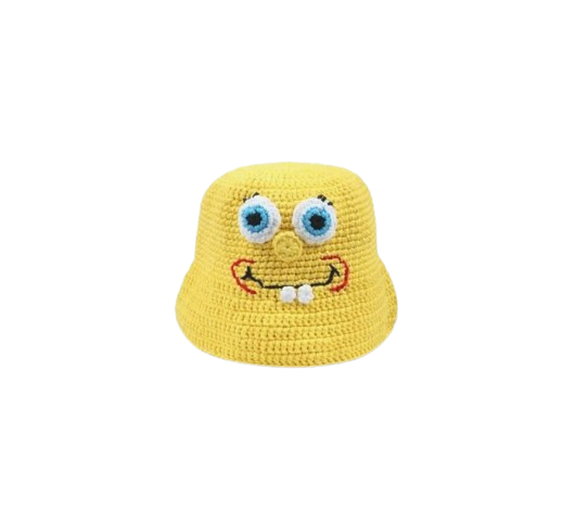 Cappello a Secchiello all'Uncinetto