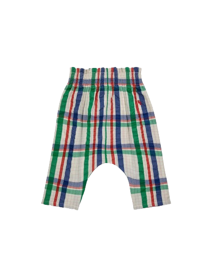 Pantaloni harem in tessuto Madras Checks 124AB064 MULTICOLORE BOBO CHOSES 