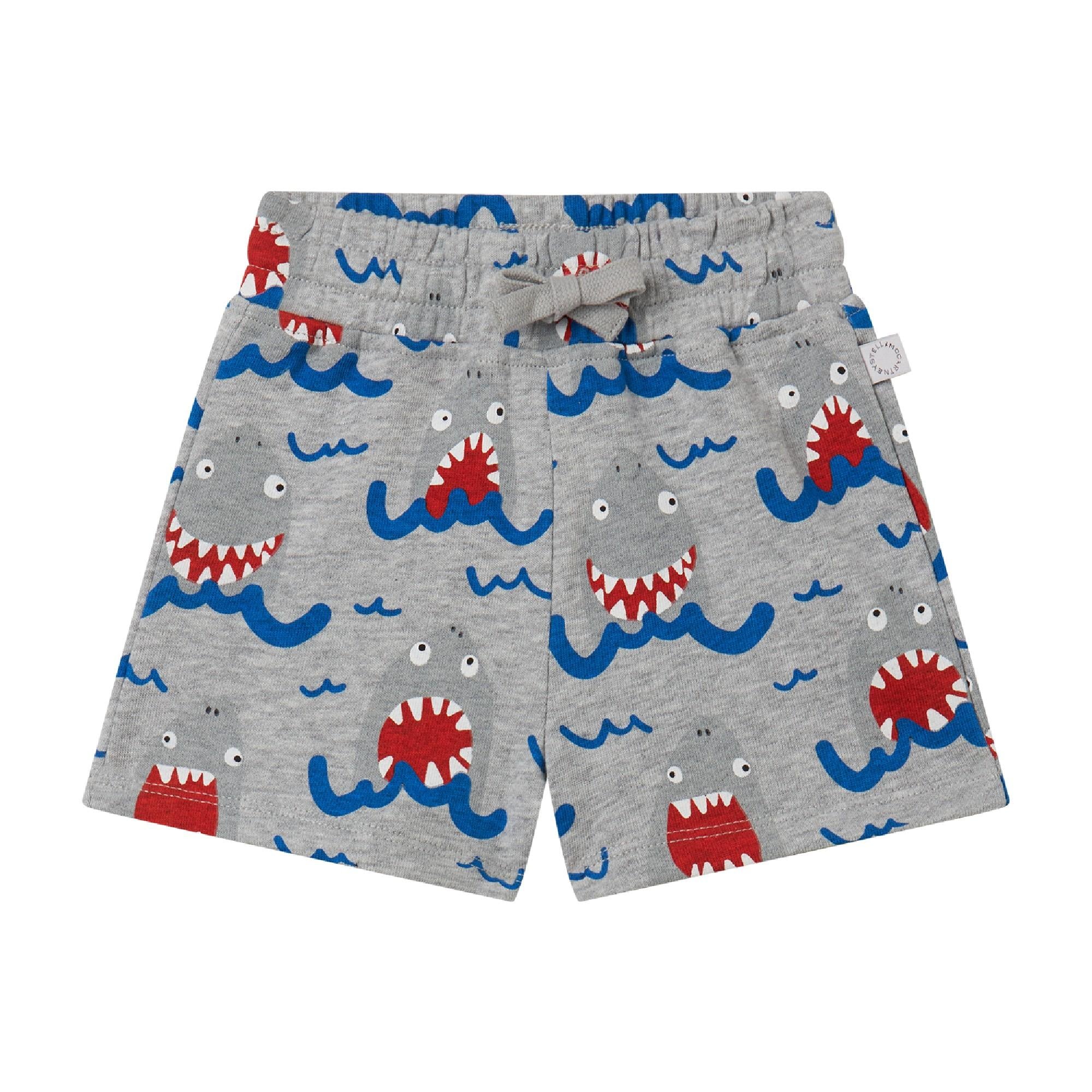 Shorts neonato sportivi con stampa