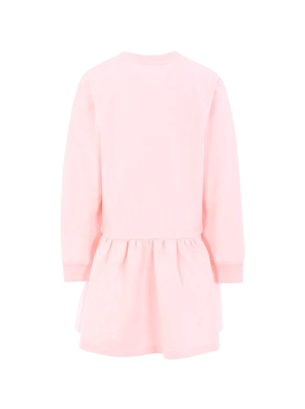 Vestito rosa per bambina HDV0H7 LDA16 50209 MOSCHINO 