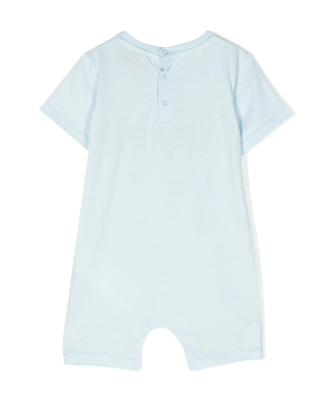 Tutina azzurro per neonato MUT03S LAA02 40304 MOSCHINO 