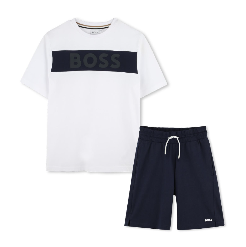 Completo per bambini e ragazzi in blu navy J52061 10P HUGO BOSS 