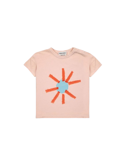 T-shirt stampa 124AB003 ROSA BOBO CHOSES 