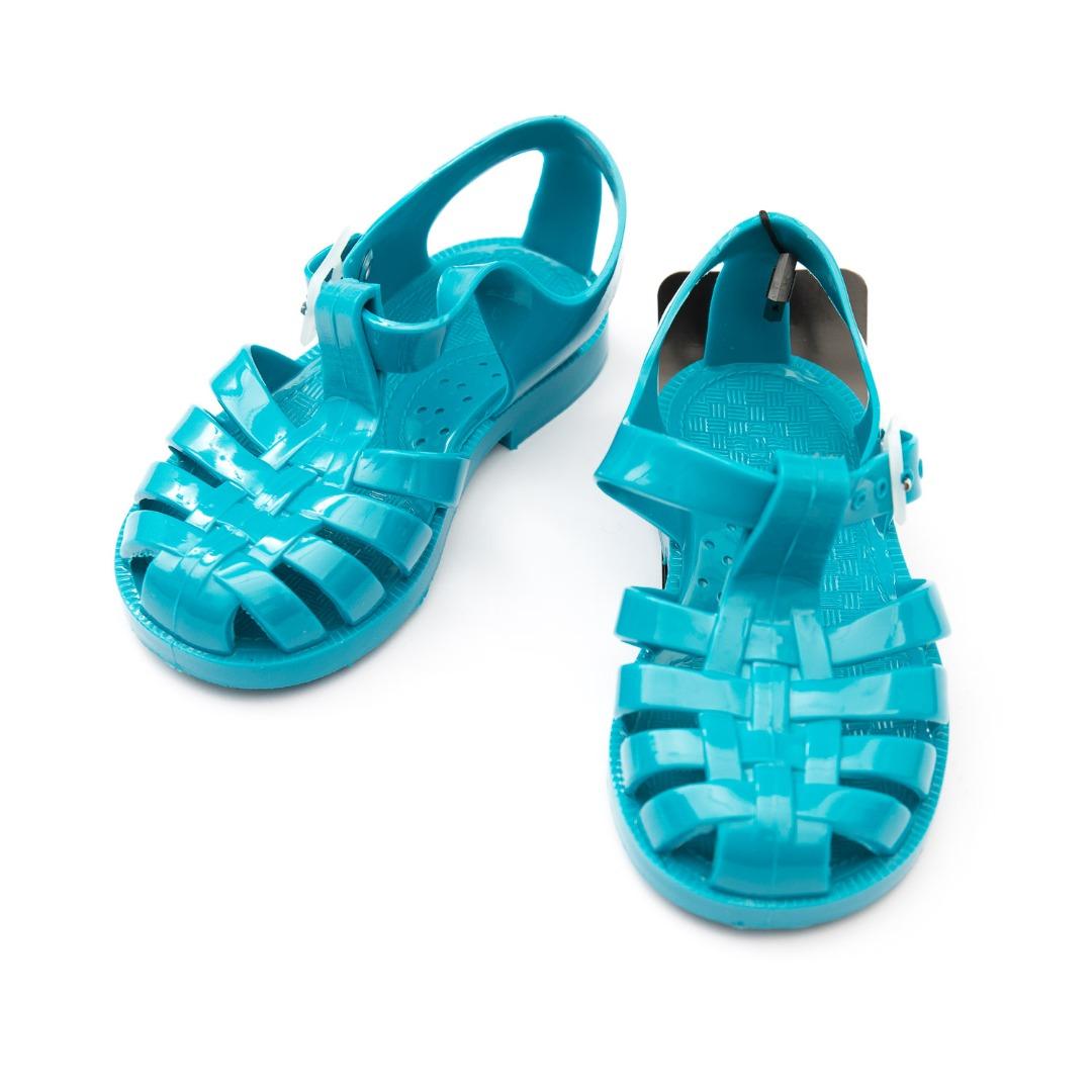 Sandali neonato celeste XMPS01 BLUE ARMANI JUNIOR 