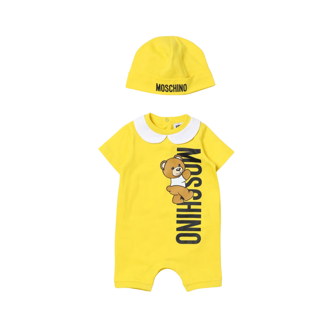 Tuta Moschino Baby neonato MUY068 LAA17 50162 MOSCHINO 