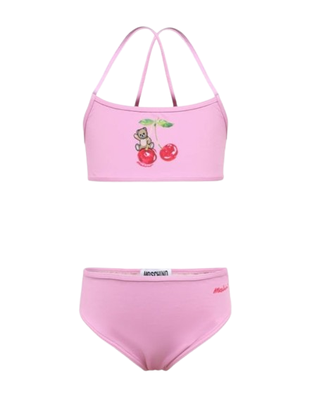 Bikini per bambine HGL00E LKA11 51473 MOSCHINO 