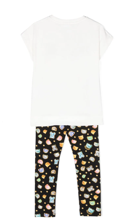 Completo bambina leggings e t-shirt