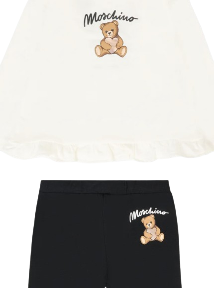 Completo per neonata MDK03C LBA11 83933 MOSCHINO 