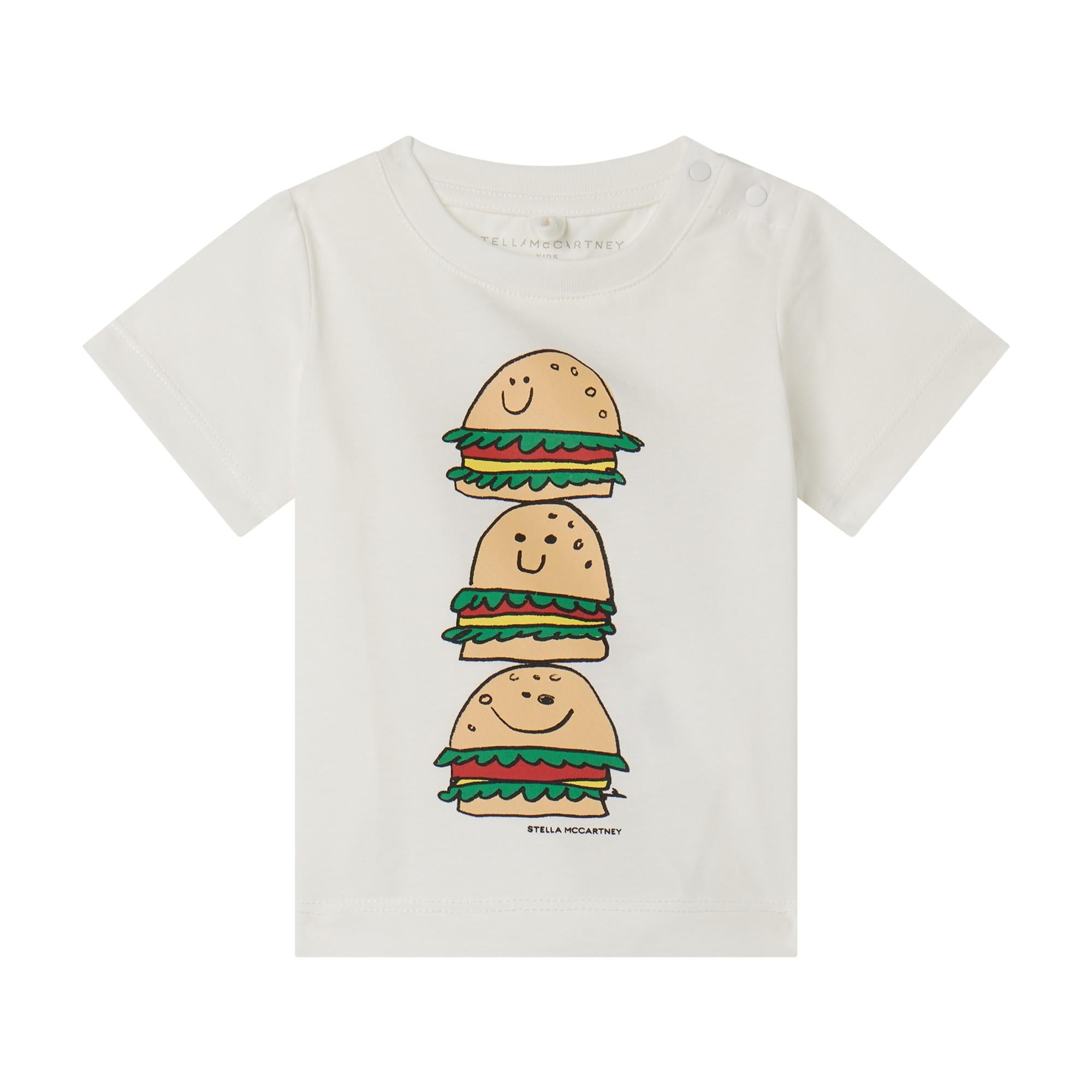 T-shirt neonato con stampa grafica