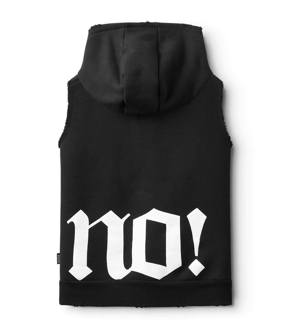 Felpa Gilet con cappuccio NU3967 BLACK NUNUNU 