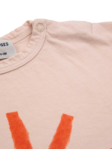 T-shirt stampa 124AB003 ROSA BOBO CHOSES 
