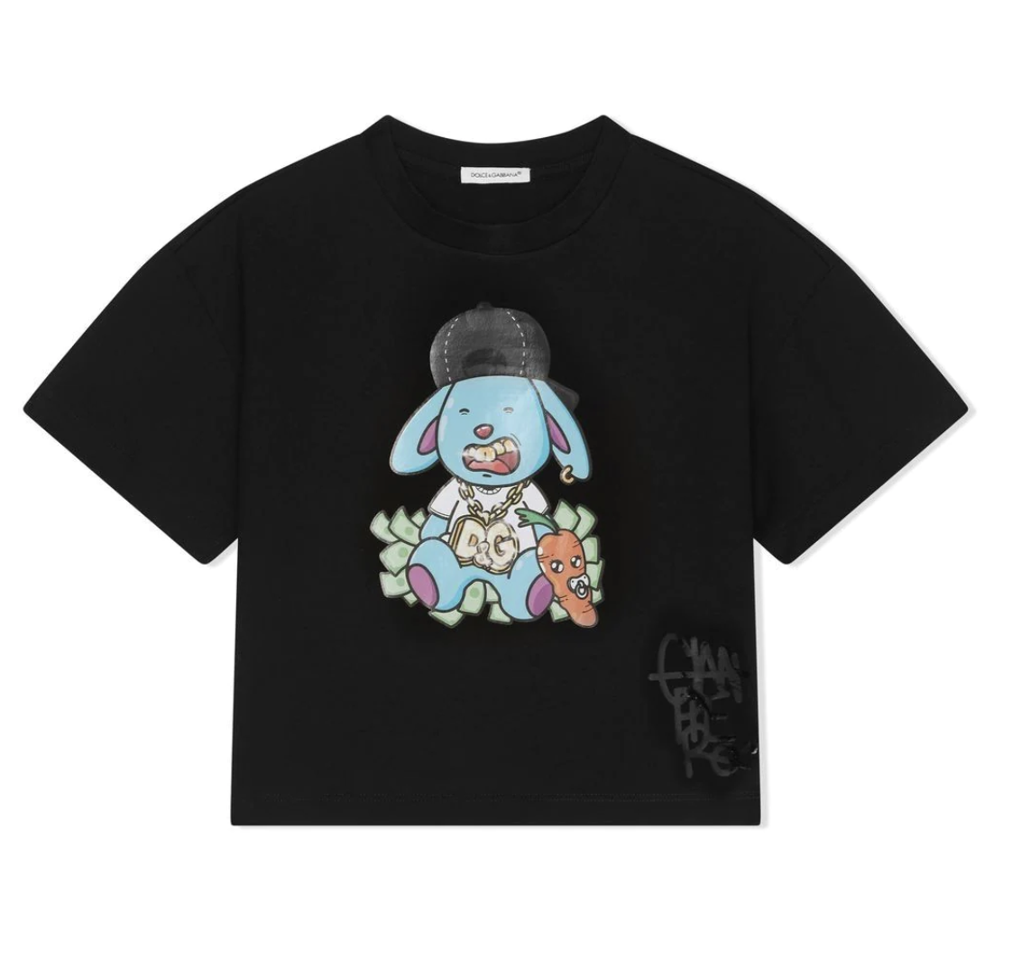 T-shirt con stampa<BR/>