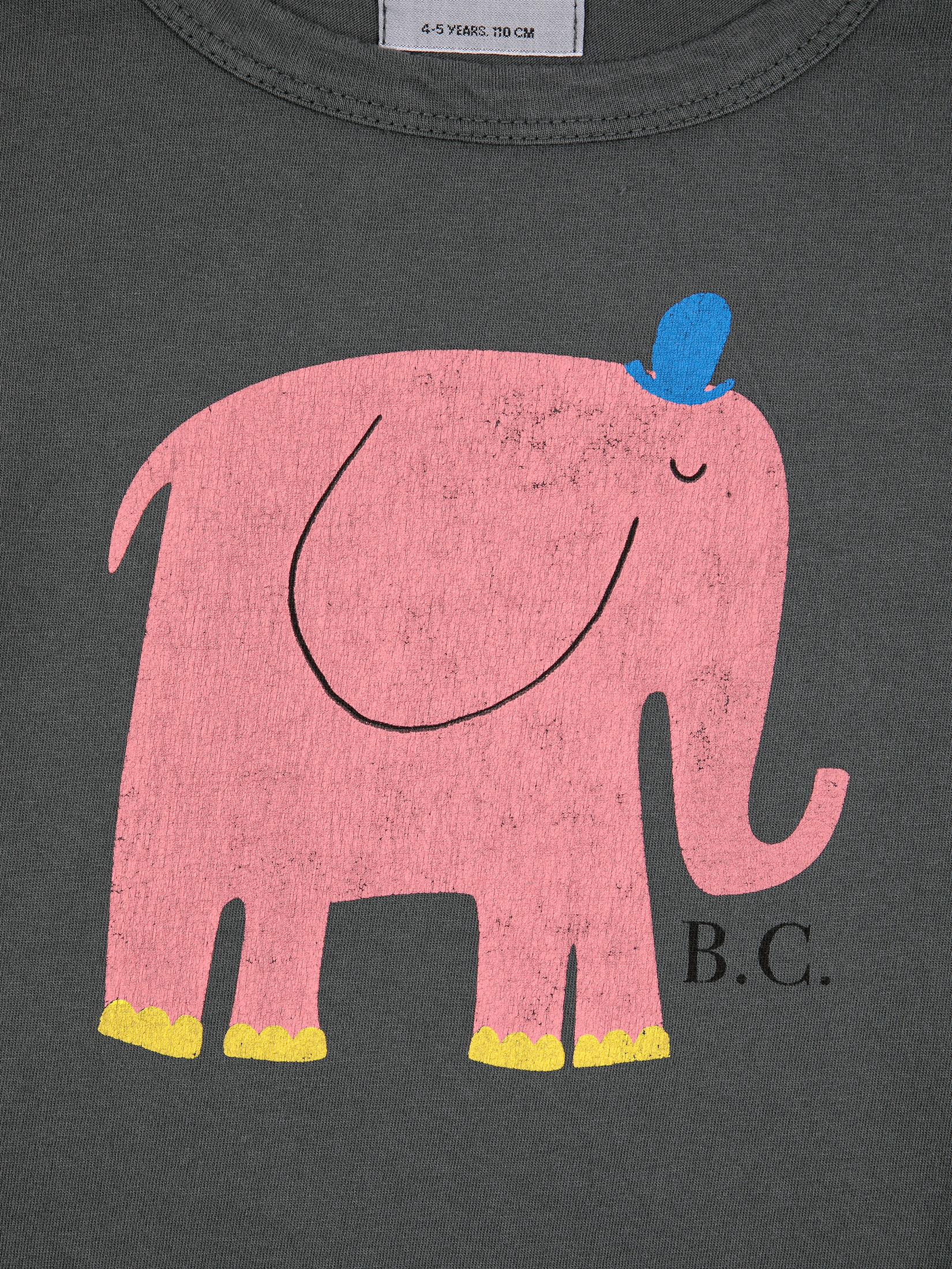 T-shirt con stampa 223AC001 GREY BOBO CHOSES 