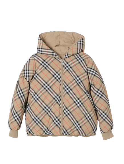 Piumino con cappuccio 8092462 B9368 BURBERRY 