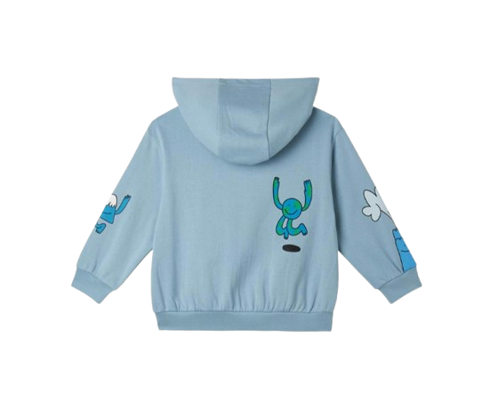 Felpa azzurra per bambini TX4P60 Z3059 670 STELLA McCARTNEY 
