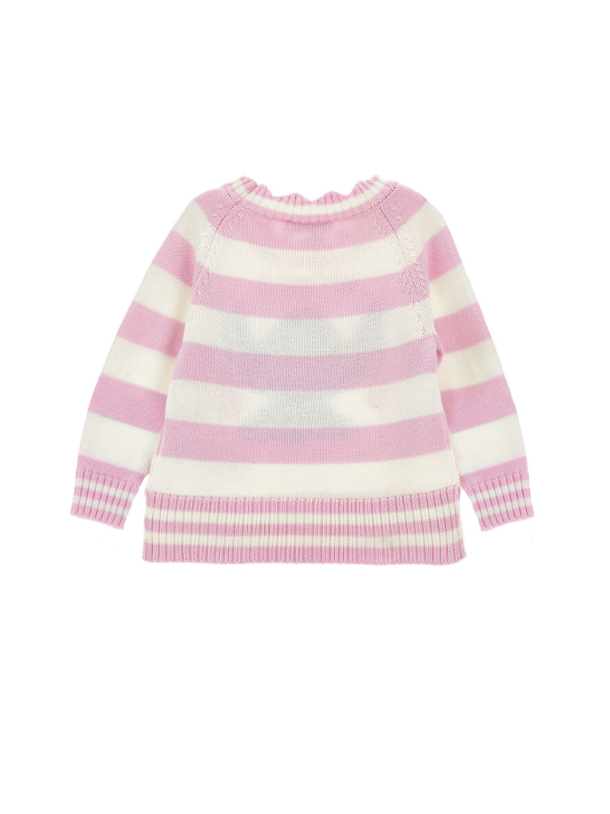 Maglione righe con Stitch 19F609 6062 0190 MONNALISA 