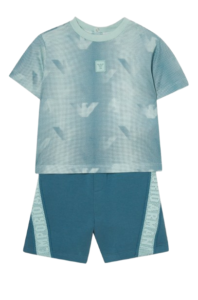 Set con shorts EB001114 AF24286 F7156 ARMANI JUNIOR 