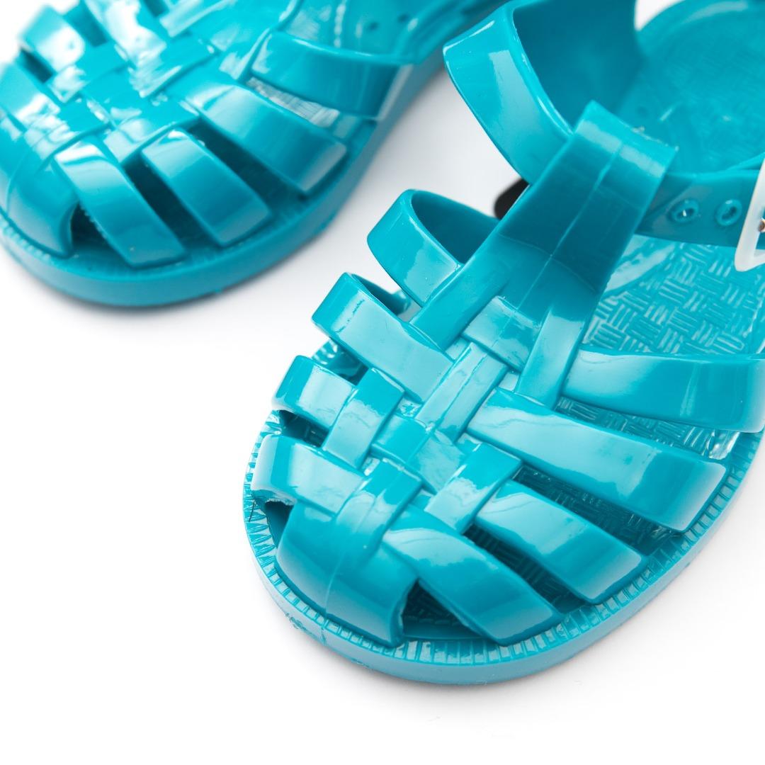 Sandali neonato celeste XMPS01 BLUE ARMANI JUNIOR 