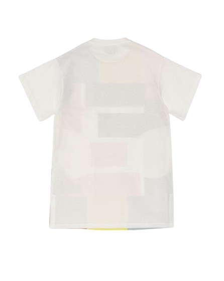 Vestito bianco per bambina con iconiche FF
