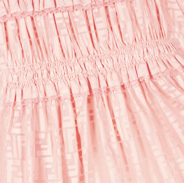 Vestito rosa bambina.