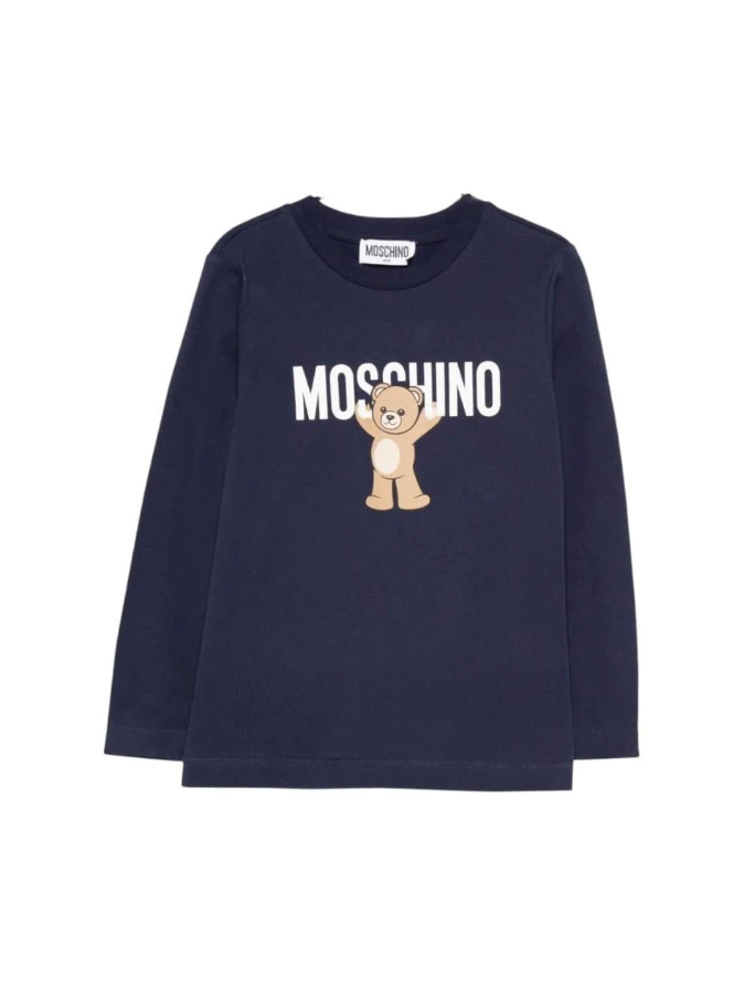 T-shirt per bambini HTO00J LAA10 40016 MOSCHINO 
