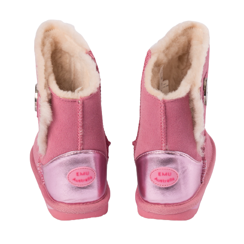 Stivali rosa bambina.