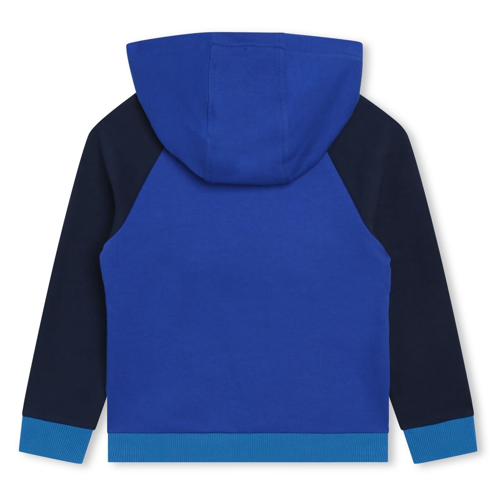 Felpa con design color-block