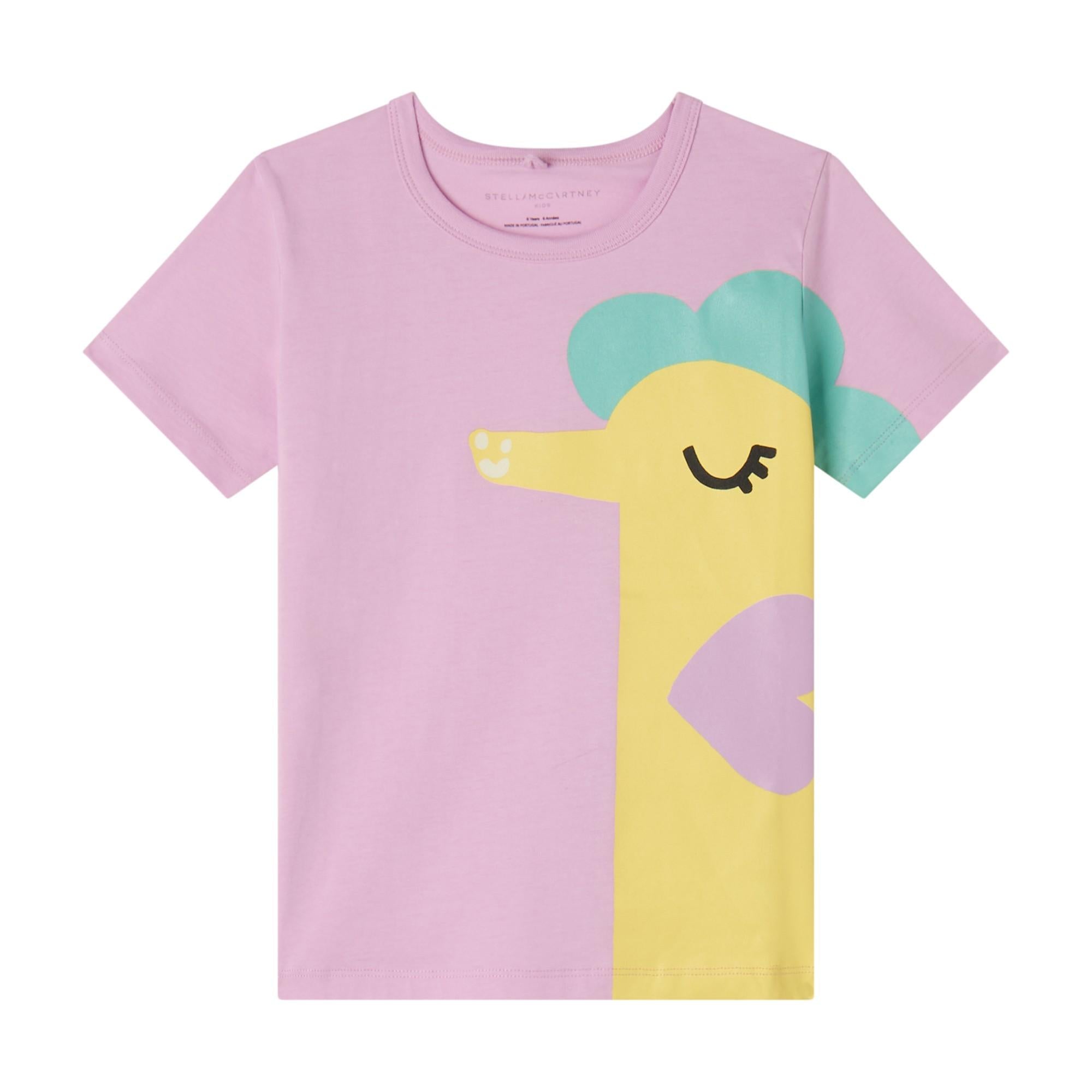 T-shirt bambina con stampa