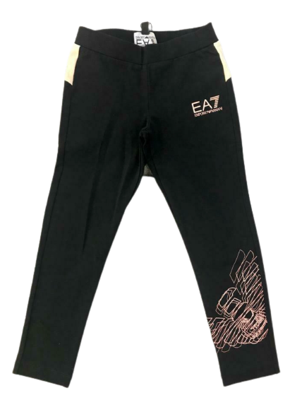 Leggings bambina in jersey morbido