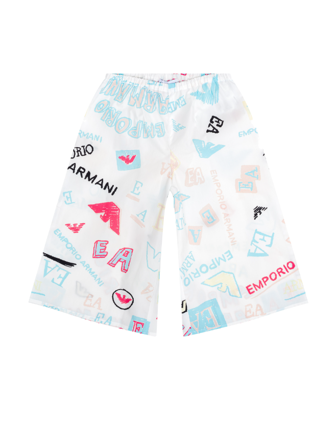 Pantaloni a gamba ampia 3DEP05 3N61Z F14O ARMANI JUNIOR 