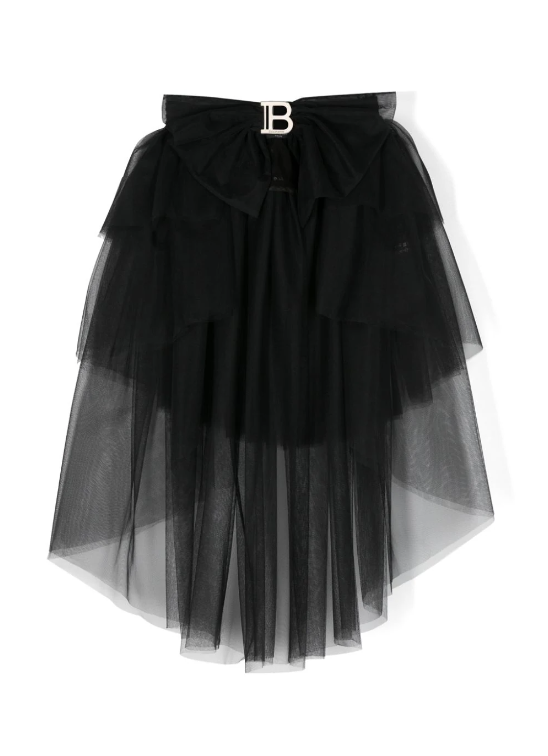 Gonna in tulle con cintura
