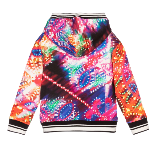 Felpa multicolore bambina.