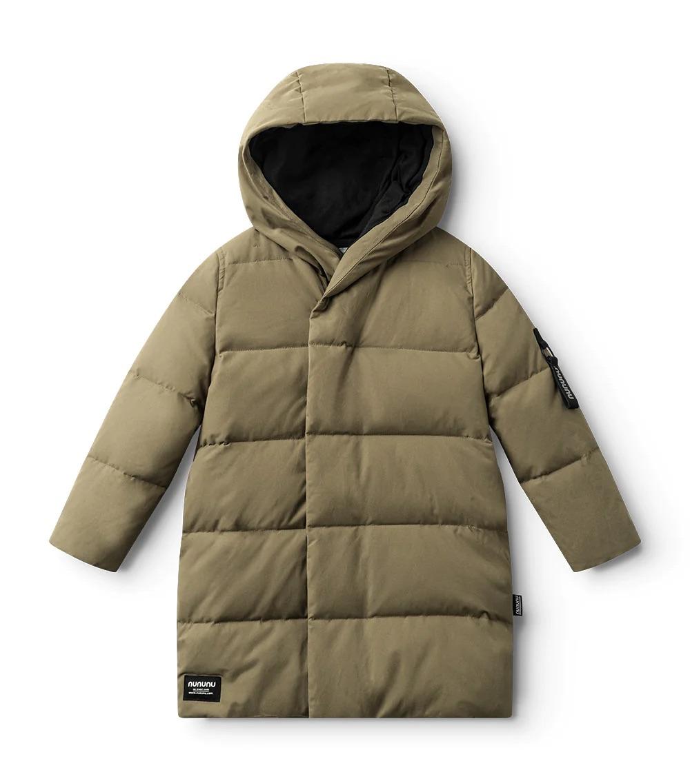 Trench con cappuccio NU3986 OLIVE NUNUNU 