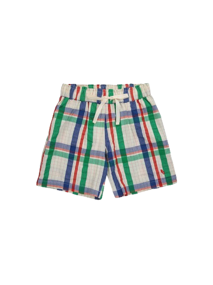 Bermuda in tessuto Madras Checks 124AC080 MULTICOLORE BOBO CHOSES 