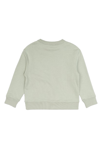 Felpa grigio limestone con orsetto con trench 8119407 C4364 BURBERRY 