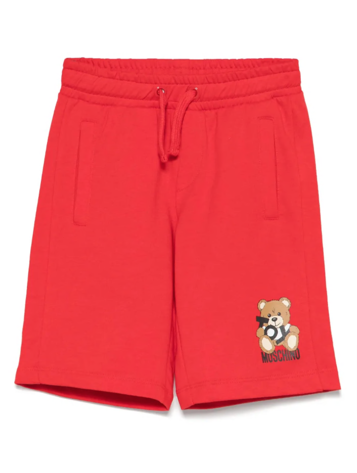 Shorts con stampa Leo Teddy per bambino