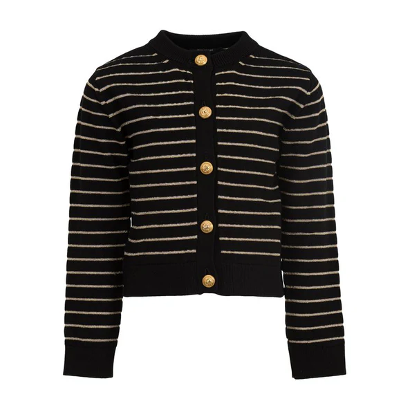 Cardigan a righe