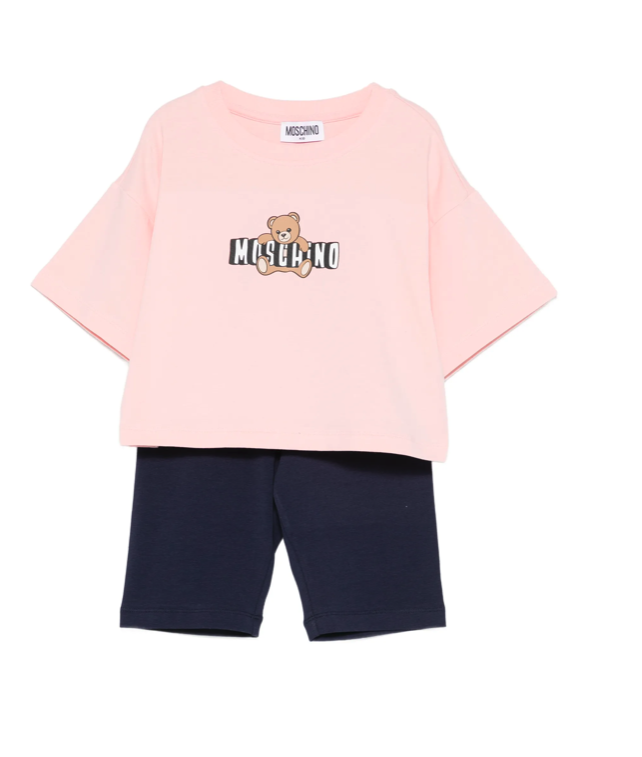 Set per bambine HAG01H LBA00 83682 MOSCHINO 