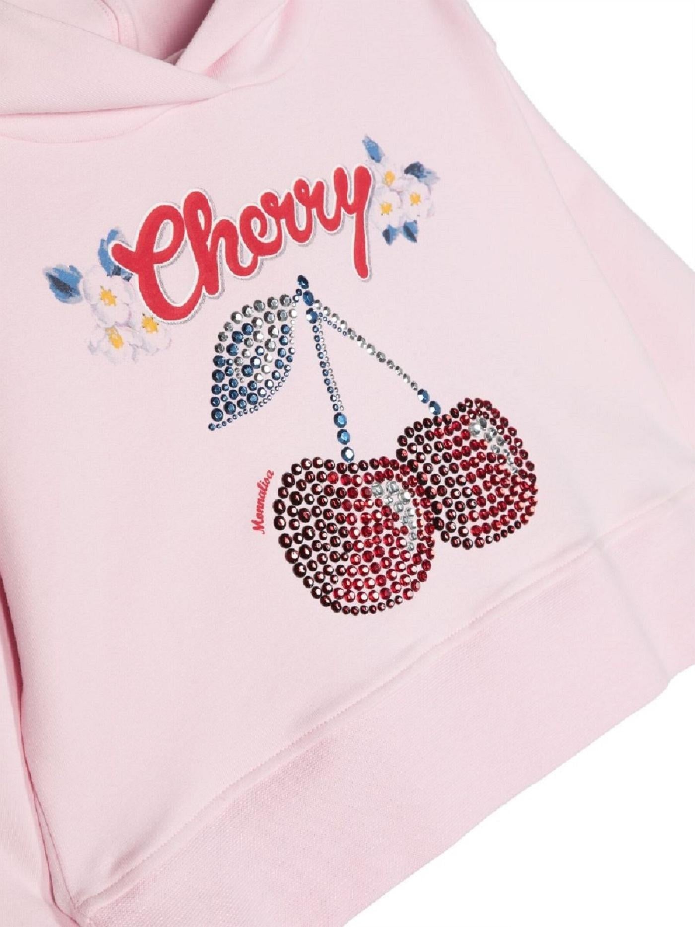 Felpa con strass