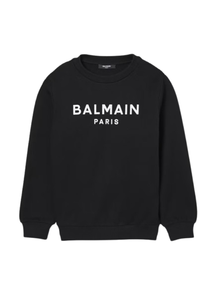 Felpa per bambini BW4Q90 Z0114 930BC BALMAIN 