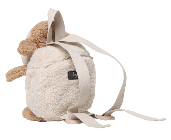 Zaino peluche pecora