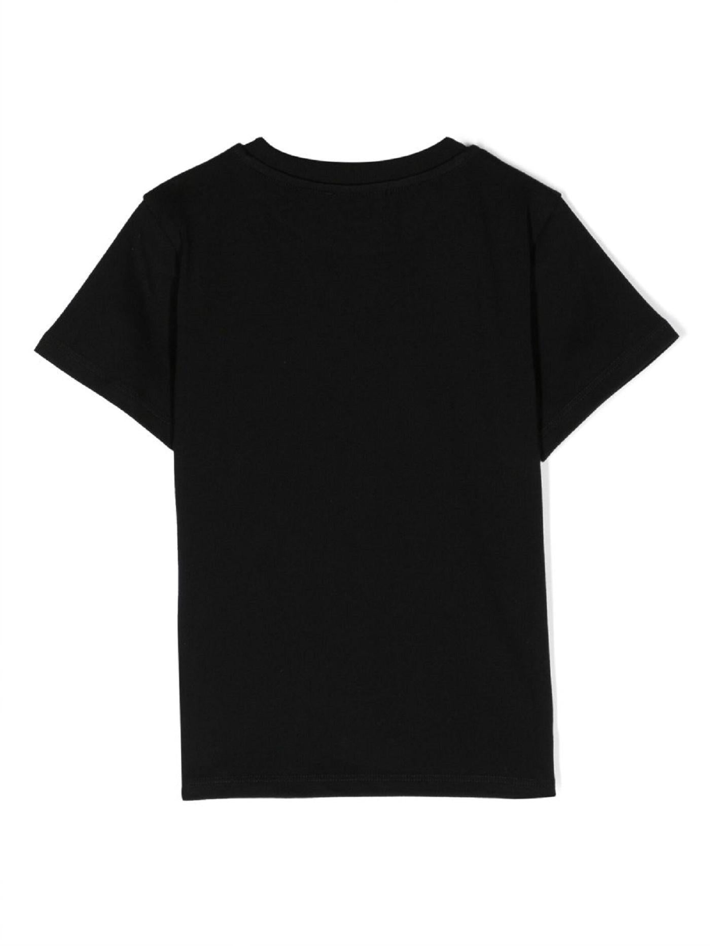 T-shirt con stampa BT8A81 Z0057 930 BALMAIN 