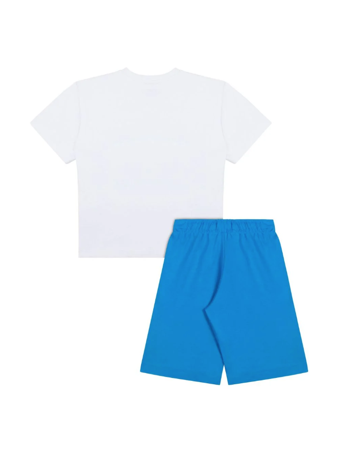 Completo multicolor per bambino con Teddy Bear e tavola da windsurf
