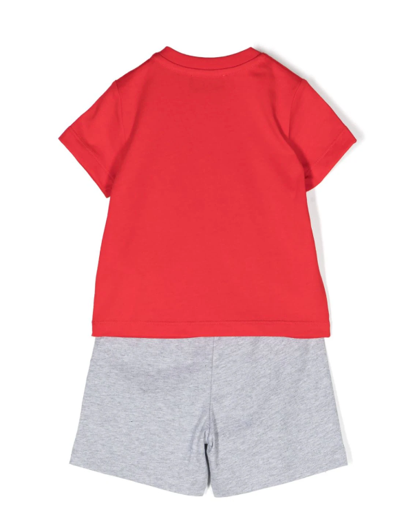 Completo  per neonato con Teddy Bear e logo MRG00M LAA02 82554 MOSCHINO 