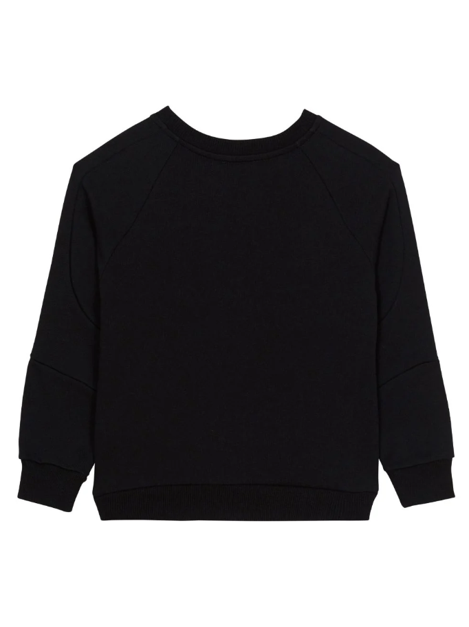 Felpa nera con logo BW4Q20 Z0081 930MC BALMAIN 