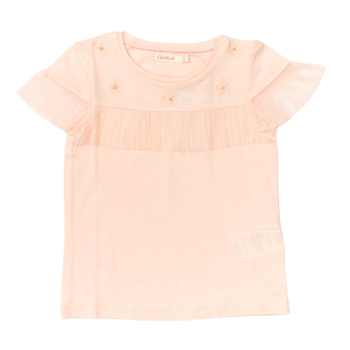 T-shirt con tulle