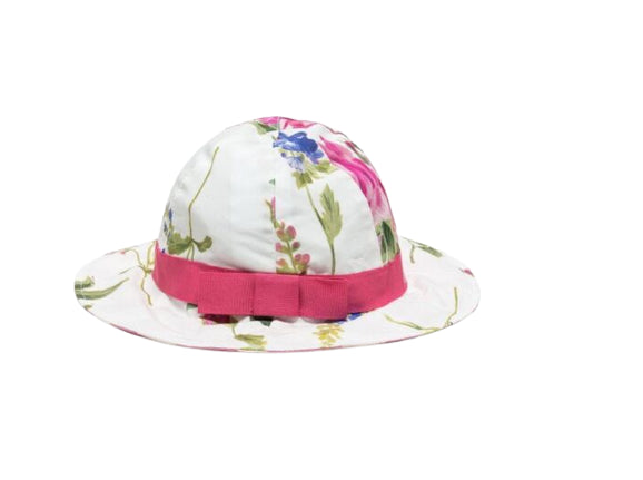 Cappello per bambina a fiori